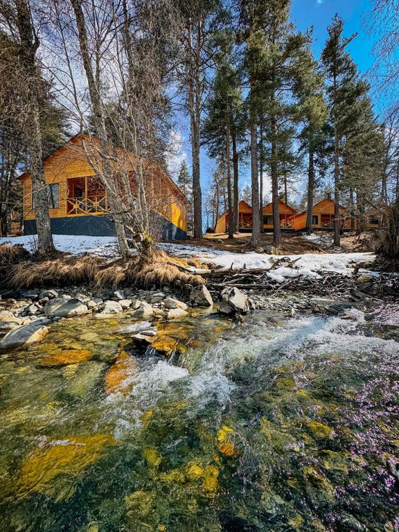 Дом Двухкомнатное Шале с видом на реку №8