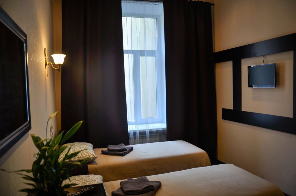 Двухместный номер с 2 отдельными кроватями эконом