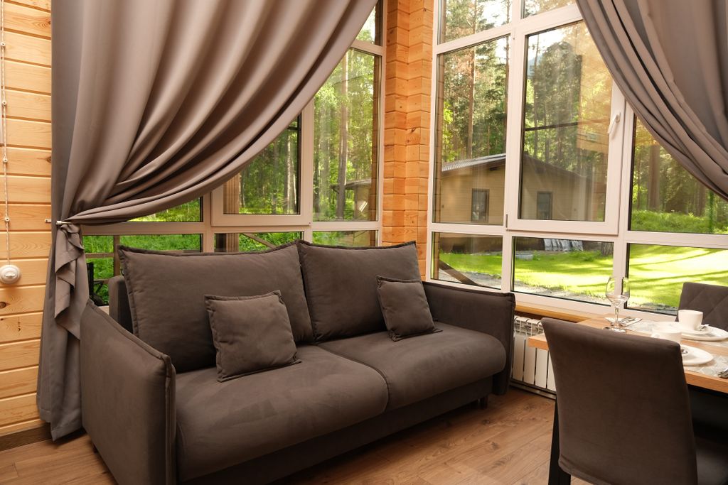 Четырёхместный номер улучшенный с видом на горы