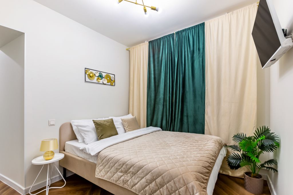 Двухместный номер с 1 кроватью компактный с удобствами