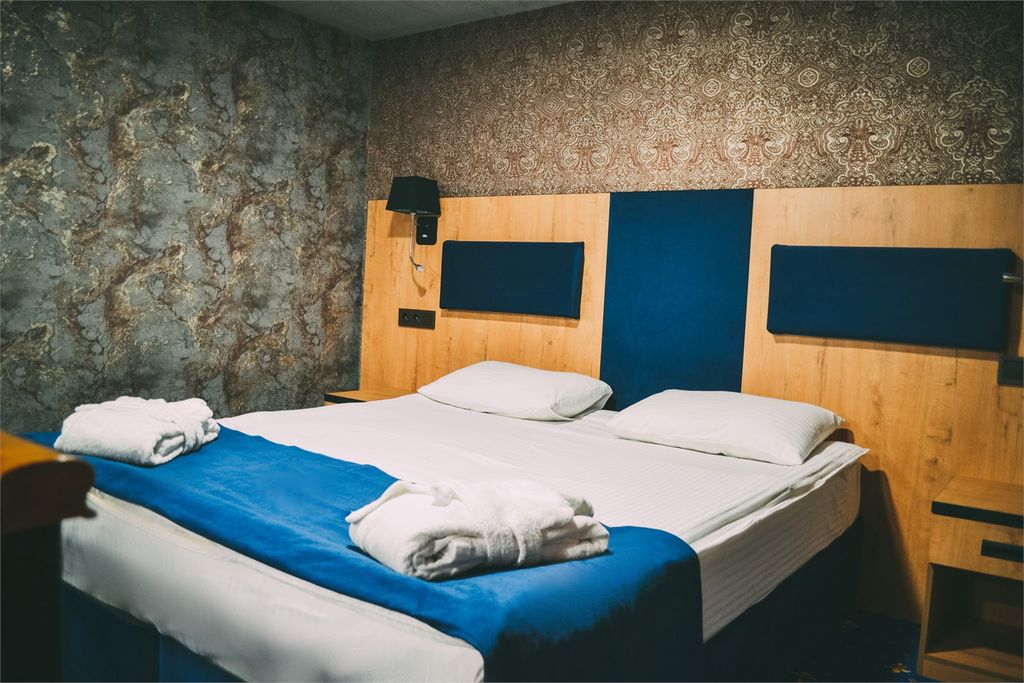 Двухместный номер с 1 кроватью Двухуровневый Студио с кухней