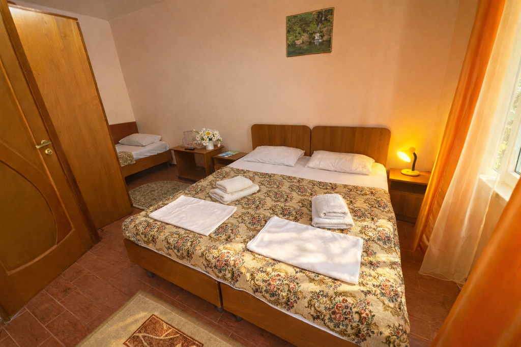 Трёхместный номер трехместный номер на 1 этаже