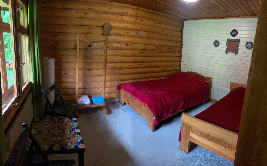 Двухместный номер с 2 отдельными кроватями стандарт с видом на горы