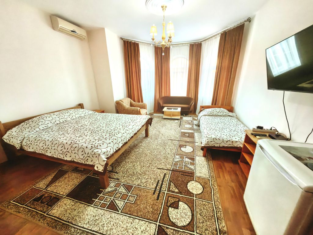 Трёхместный номер люкс с видом на город