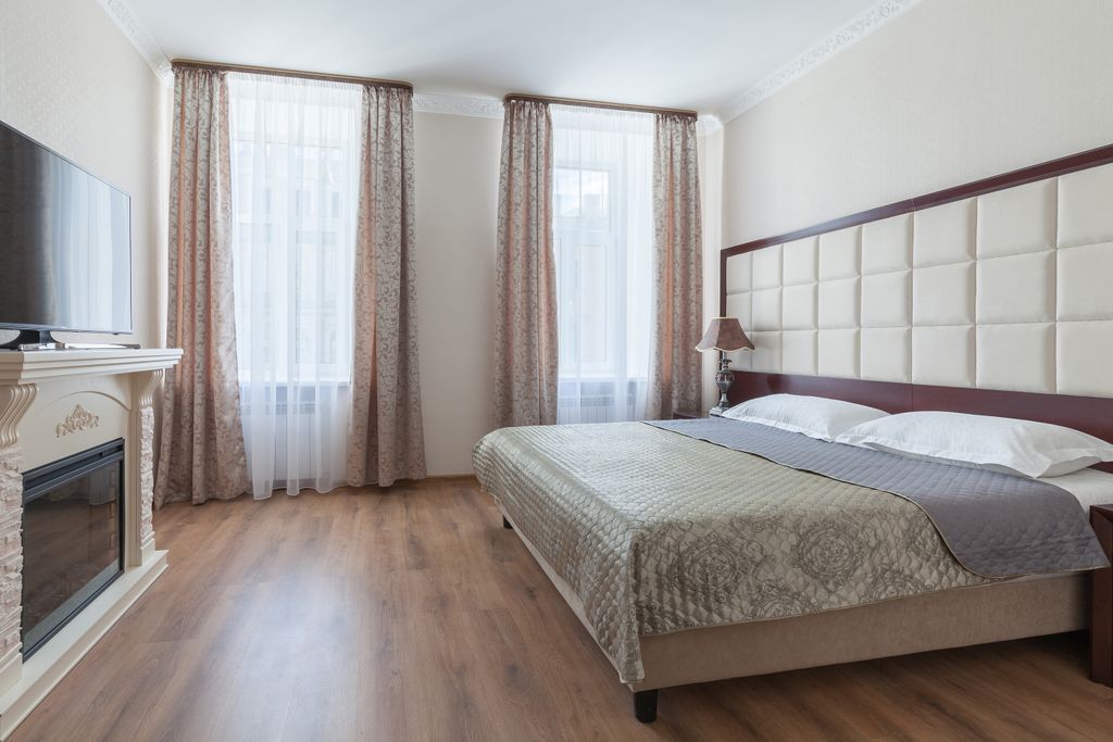 Двухместный номер с 1 кроватью улучшенный с видом на город