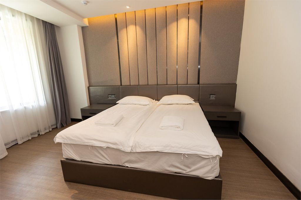 Двухместный номер с 1 кроватью улучшенный с видом на лес Звезда