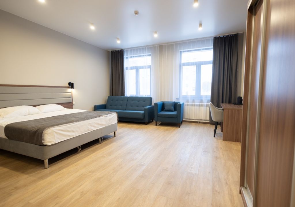 Двухместный номер с 1 кроватью люкс