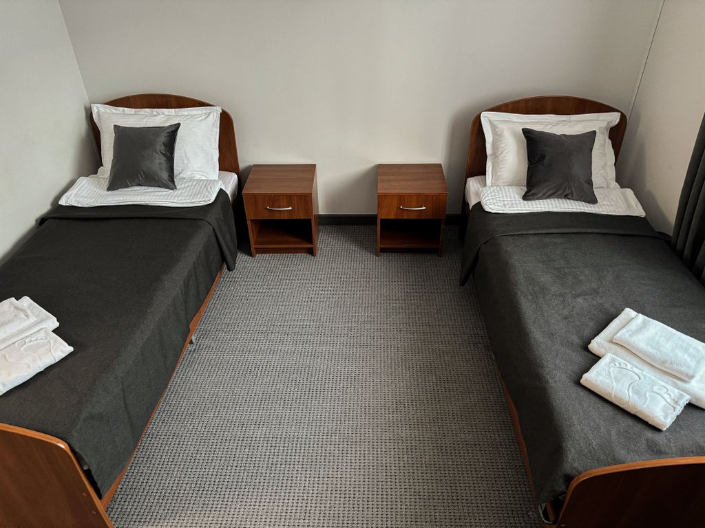 Двухместный номер с 2 отдельными кроватями Стандарт