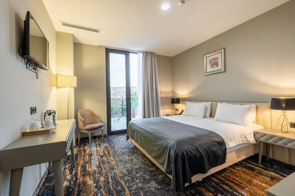 Двухместный номер с 1 кроватью стандарт с видом на город