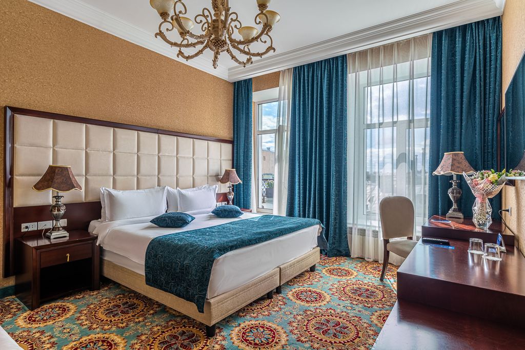 Двухместный номер с 1 кроватью Делюкс с балконом