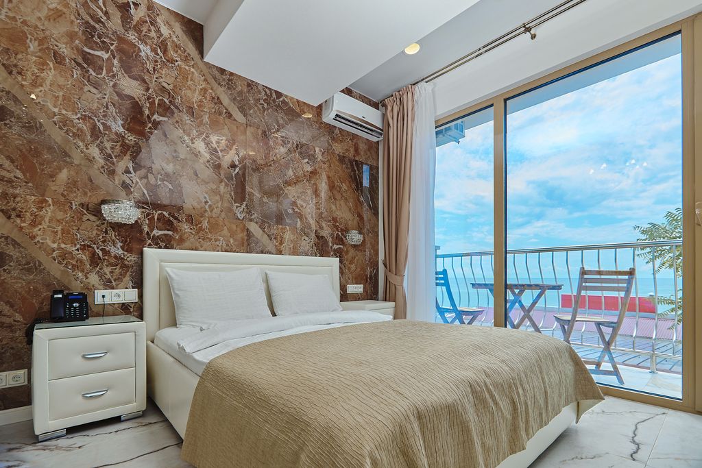 Двухместный номер с 1 кроватью делюкс с кухней