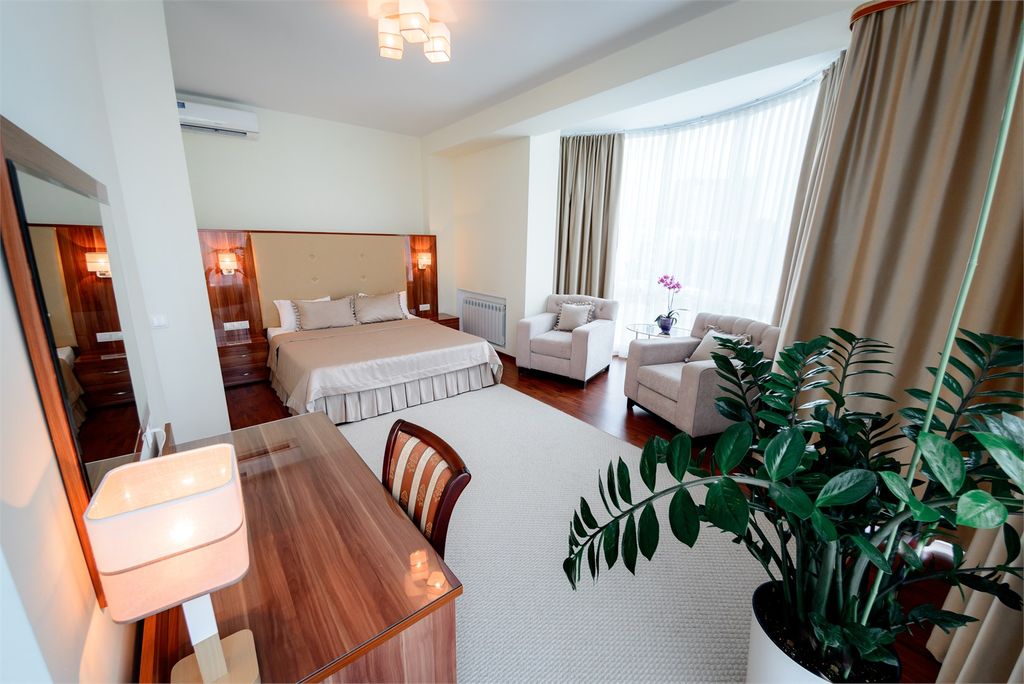 Двухместный номер с 1 кроватью Делюкс