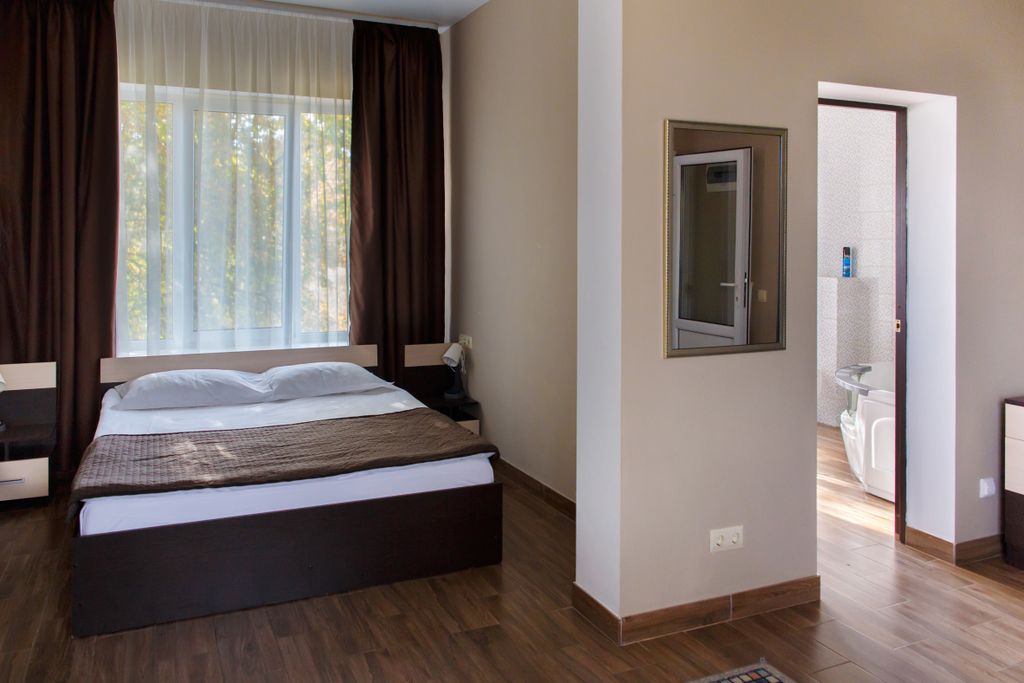 Двухместный номер с 1 кроватью люкс