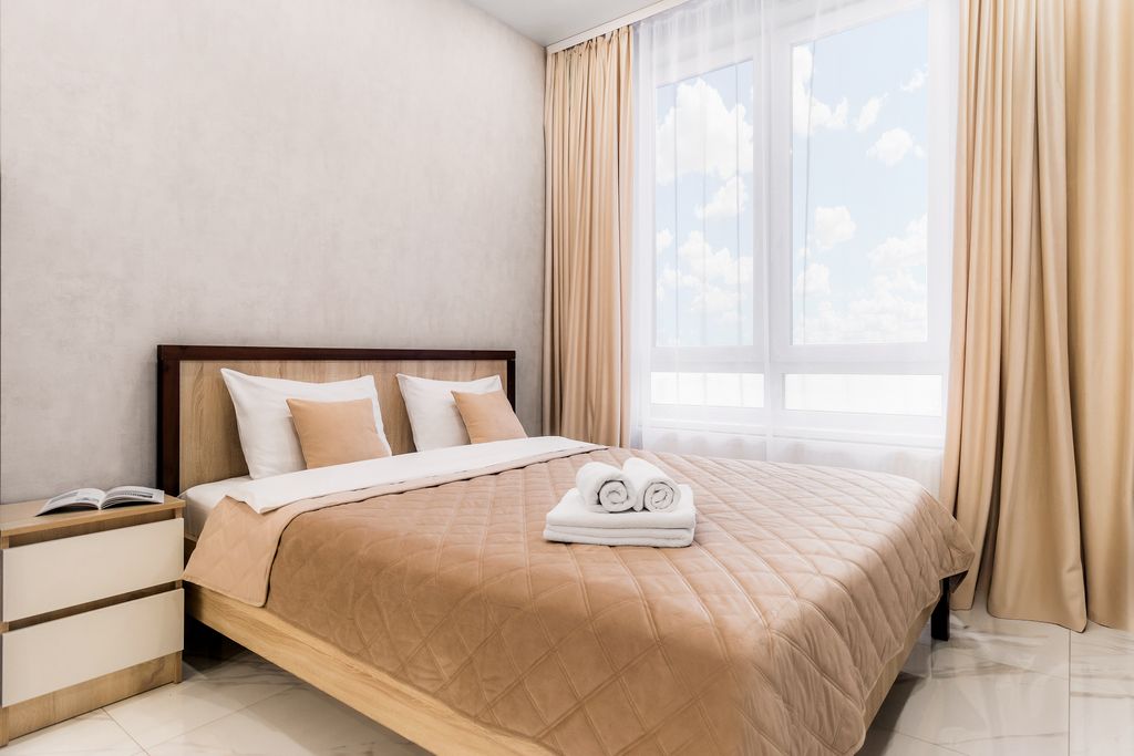 Апартаменты эталон с видом на реку