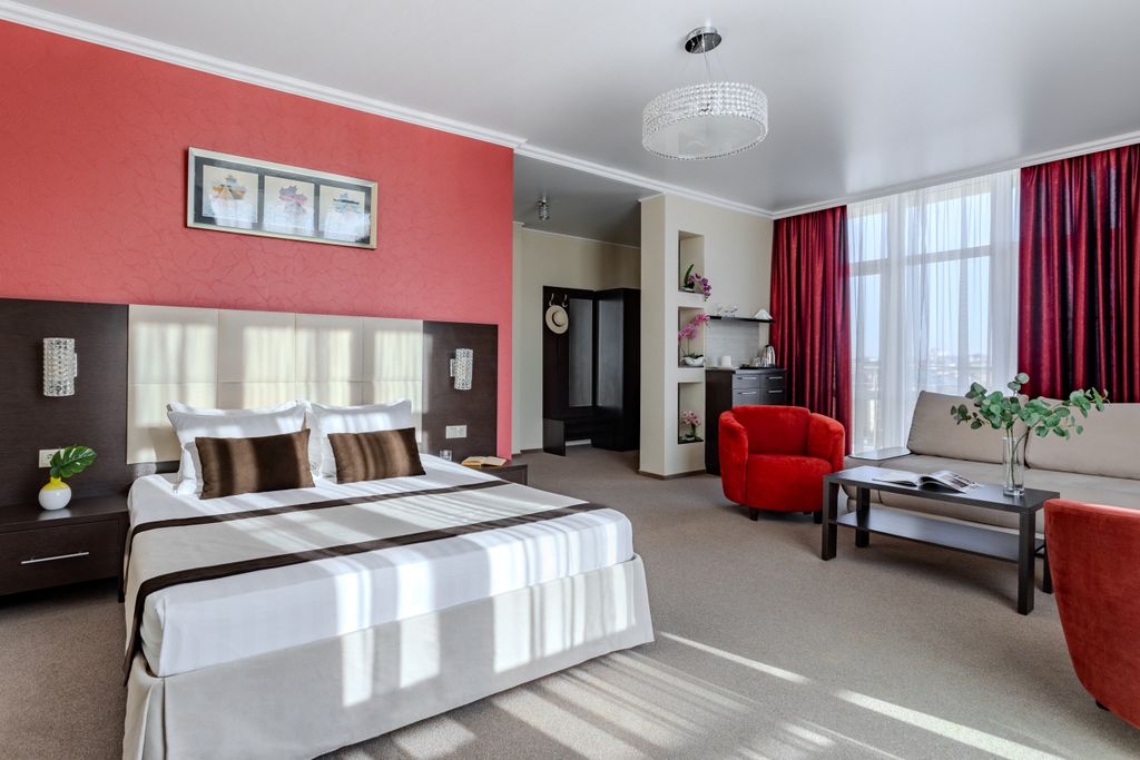 Двухместный номер с 1 кроватью студио люкс