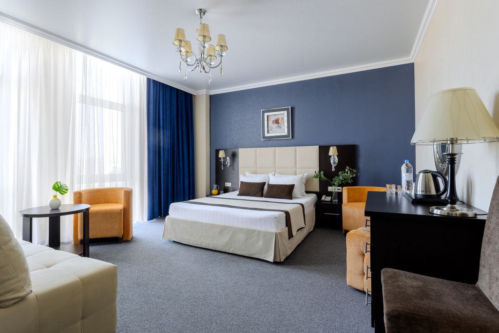 Двухместный номер с 1 кроватью люкс