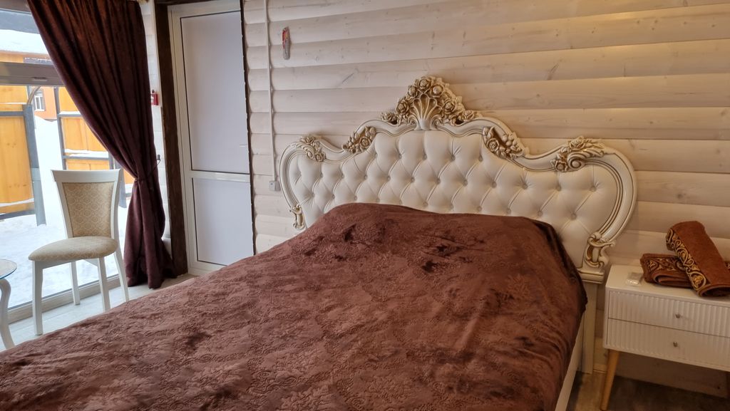 Двухместный номер с 1 кроватью Домик с двухместной кроватью с собственной террасой (приват)