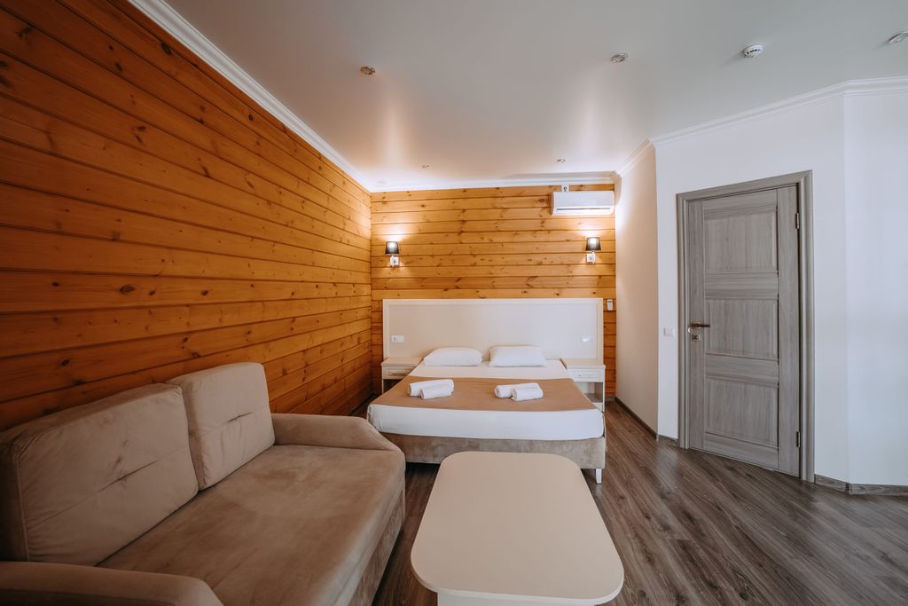 Двухместный номер с 1 кроватью коттедж с 1 спальней