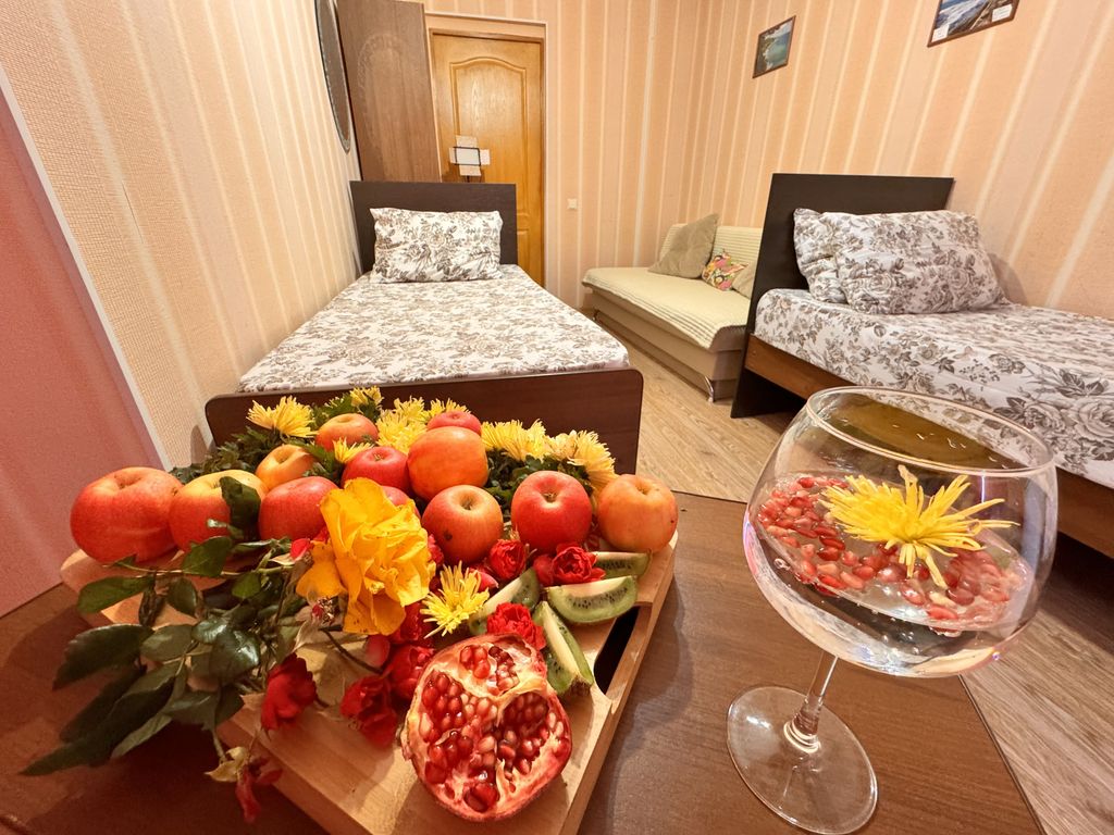 Трёхместный номер стандарт с французским балконом