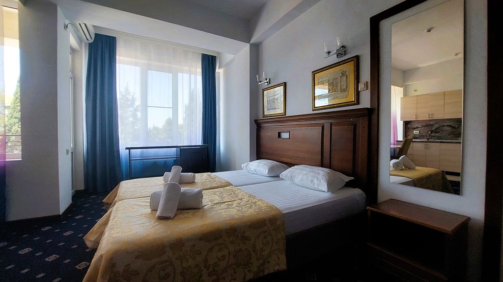 Двухместный номер с 1 кроватью  студия