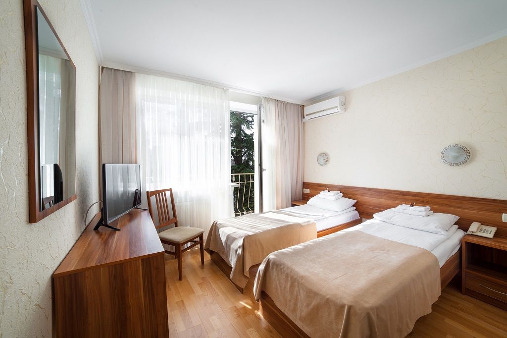 Двухместный номер с 2 отдельными кроватями стандарт в корпусе Антей