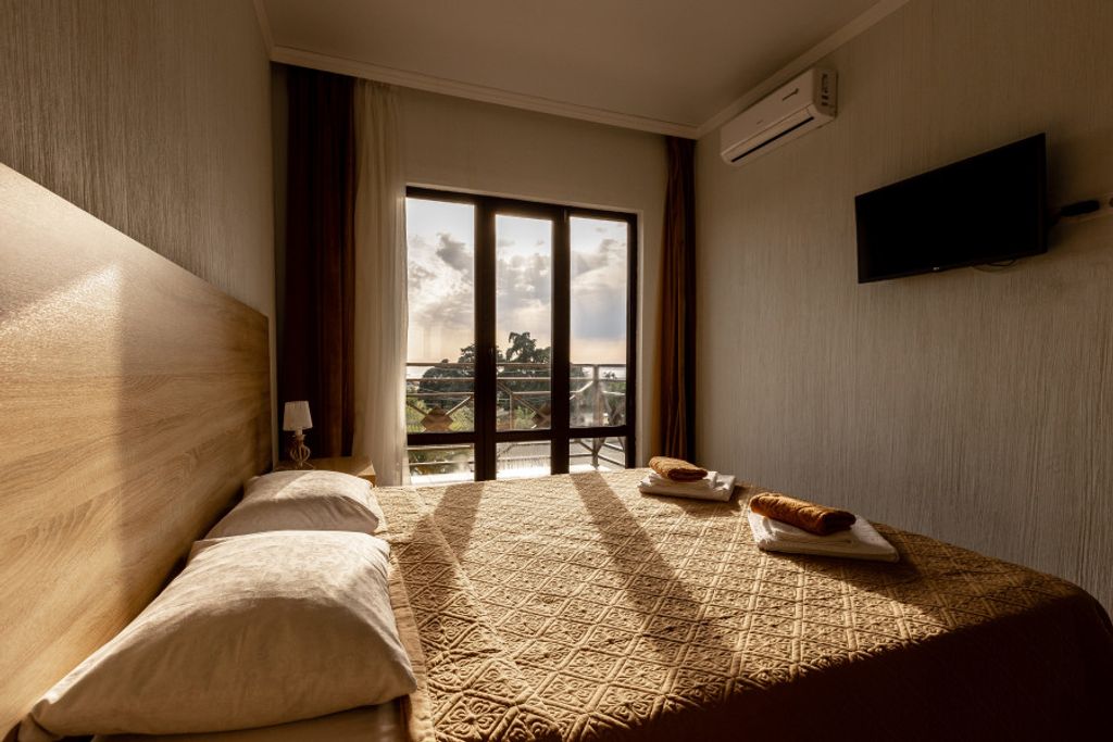 Двухместный номер с 1 кроватью Двухместный 1-но комнатный номер "Стандарт" с 1 кроватью или 2 раздельными