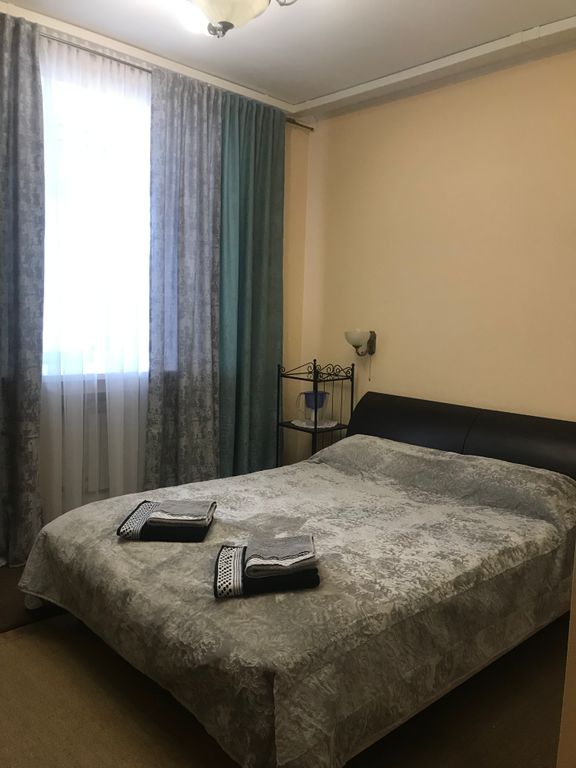 Двухместный номер с 1 кроватью комната в трехкомнатной квартире