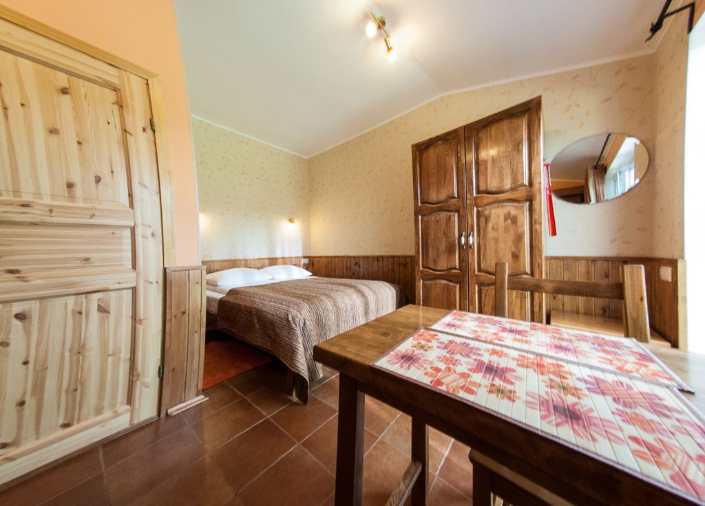 Двухместный номер с 1 кроватью Улучшенная двухместная студия