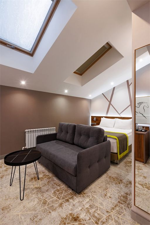 Двухместный номер с 1 кроватью Мансардный стандарт