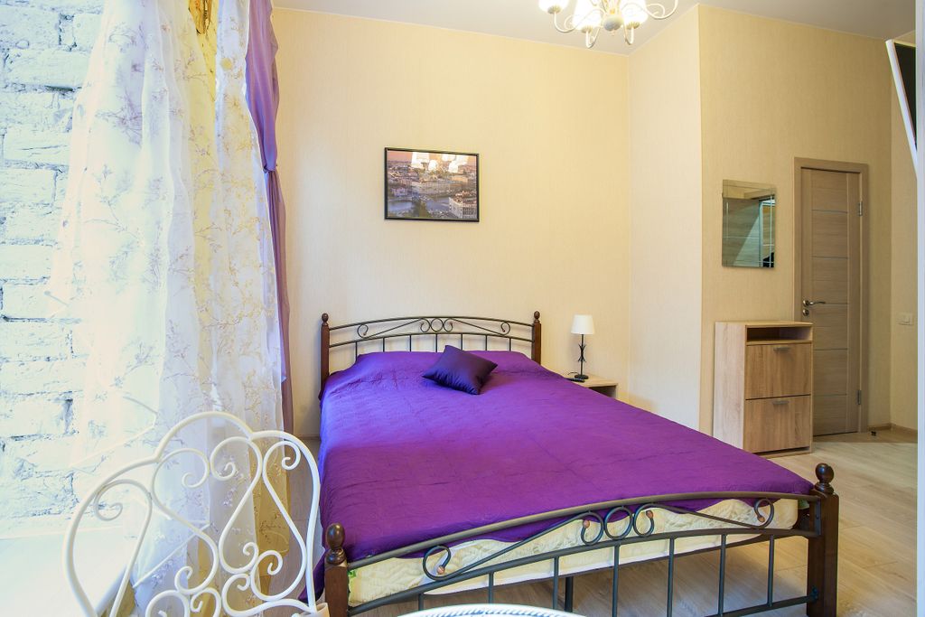 Двухместный номер с 1 кроватью сиреневый закат