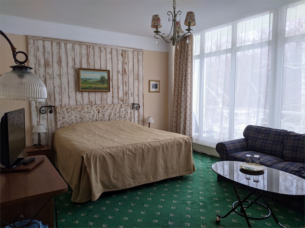 Двухместный номер с 1 кроватью стандарт комфорт с 1 кроватью и балконом