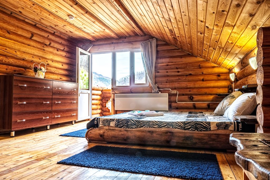 Двухместный номер с 1 кроватью Двухместный Полулюкс балконом и видом на горы