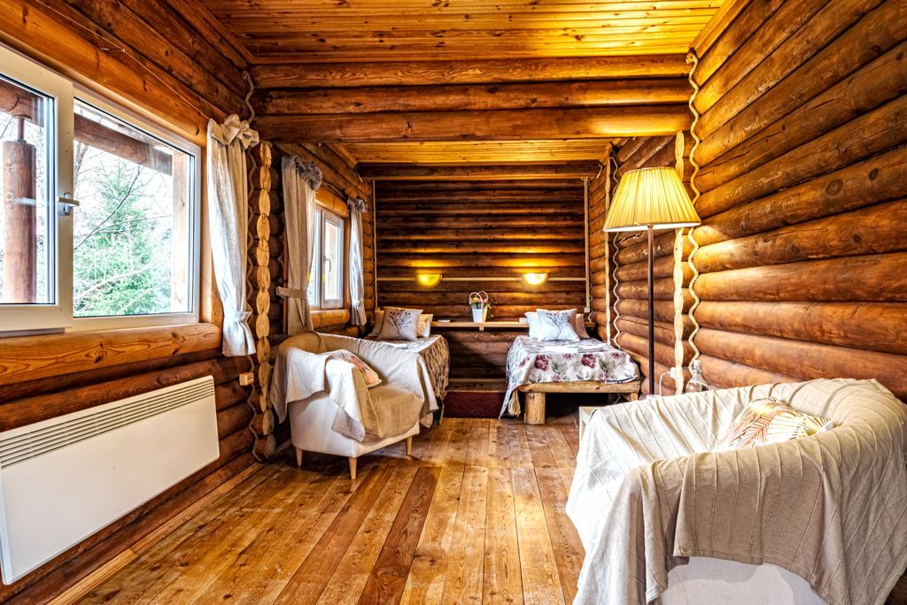 Двухместный номер с 2 отдельными кроватями Полулюкс с двумя односпальными кроватями и терассой