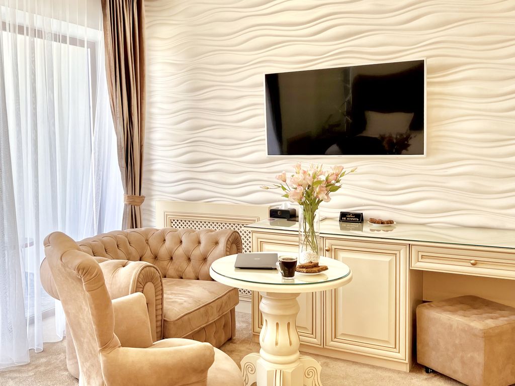 Двухместный номер с 1 кроватью однокомнатный люкс