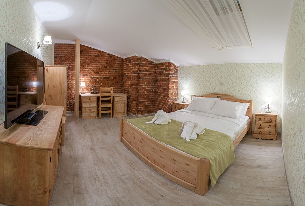 Двухместный с 1 кроватью фисташковый de luxe