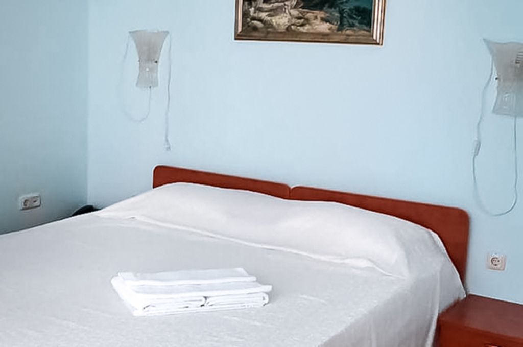 Двухместный номер с 1 кроватью южный полулюкс (1 этаж)