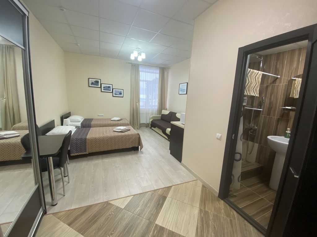 Двухместный номер с 2 отдельными кроватями стандарт