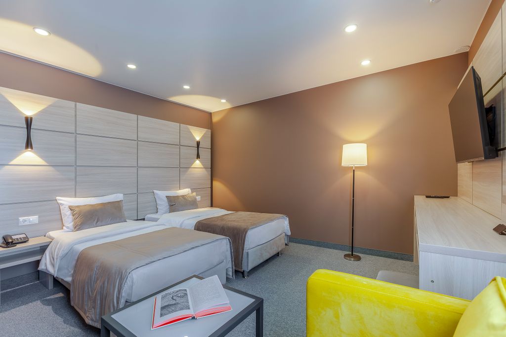 Двухместный номер с 1 кроватью или с двумя раздельными кроватями улучшенный