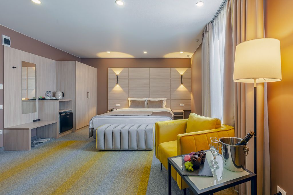 Двухместный номер с 1 кроватью или с двумя раздельными кроватями люкс