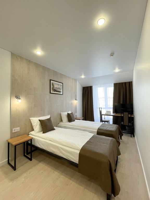 Двухместный номер с 2 отдельными кроватями эконом