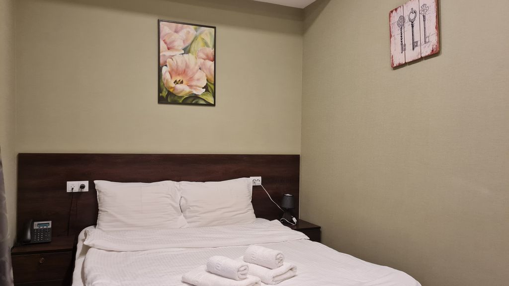 Двухместный номер с 1 кроватью с балконом