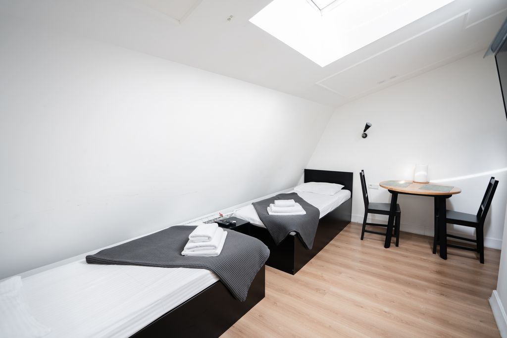 Апартаменты мансарда с раздельными кроватями