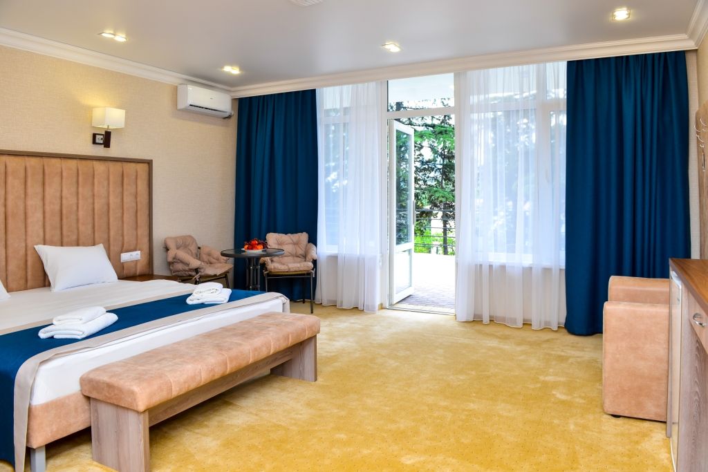 Двухместный номер с 1 кроватью делюкс