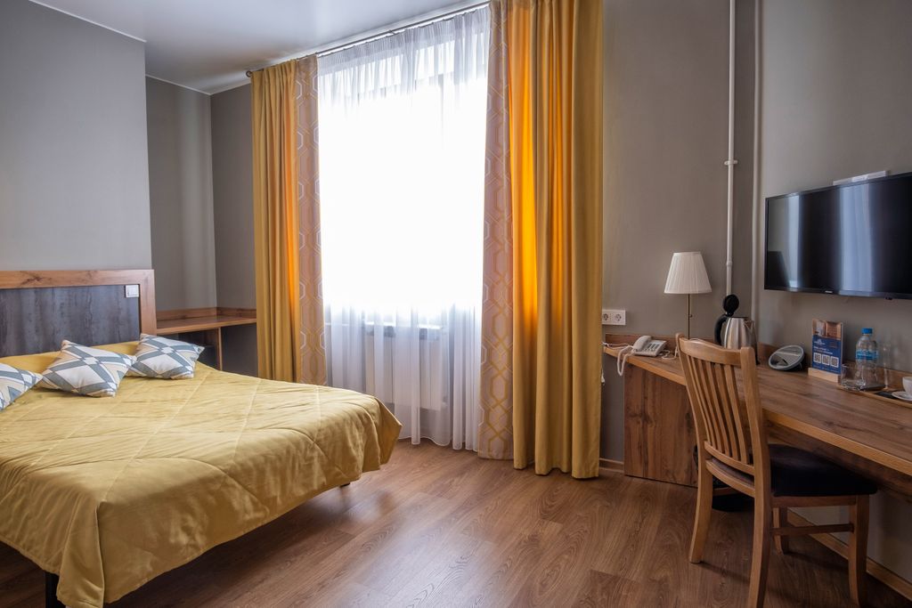 Двухместный номер с 1 кроватью первой категории комфорт+