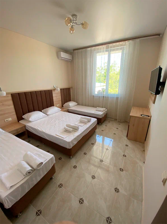 Четырёхместный номер стандарт