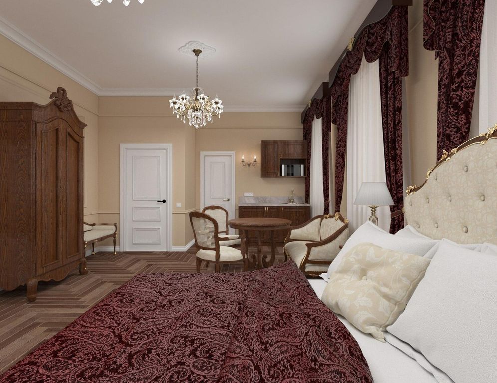 Двухместный номер с 1 кроватью Тюменев