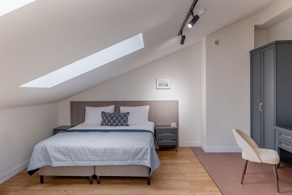 Двухместный номер с 1 кроватью стандарт (мансарда)