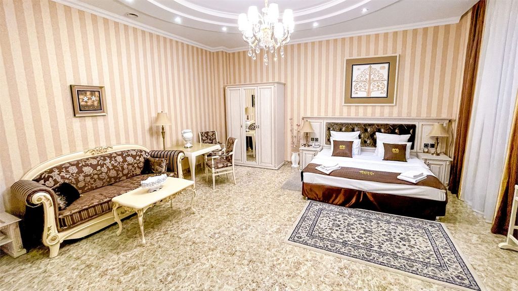 Двухместный номер с 1 кроватью Deluxe с балконом и качелью