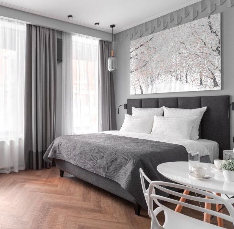 Двухместный номер с 1 кроватью уникальный дизайн