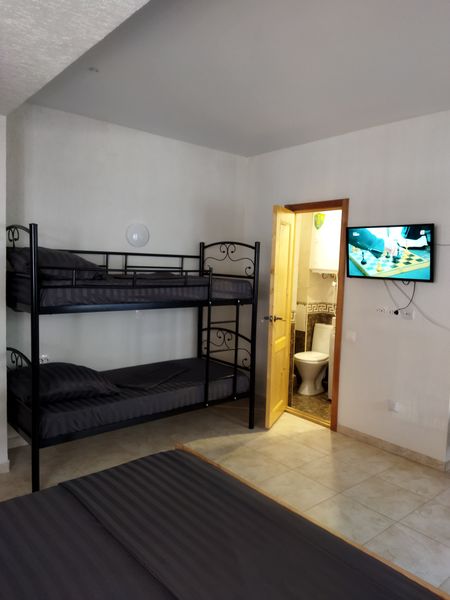 Вход в сан.узел.TV . Wi-Fi.